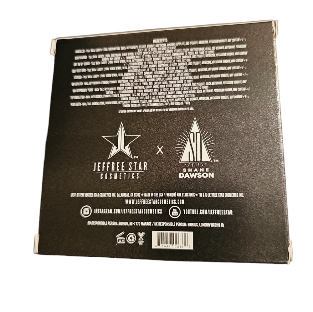 Jeffree Star x Shane Dawson Mini Controversy Emerald Palette - Picture 3 of 3